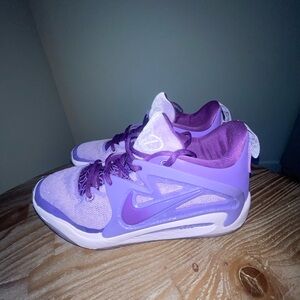 Nike KD 15 B.A.D. Purple White Kevin Durant Mens Sz 7 Basketball  FJ1216-500
